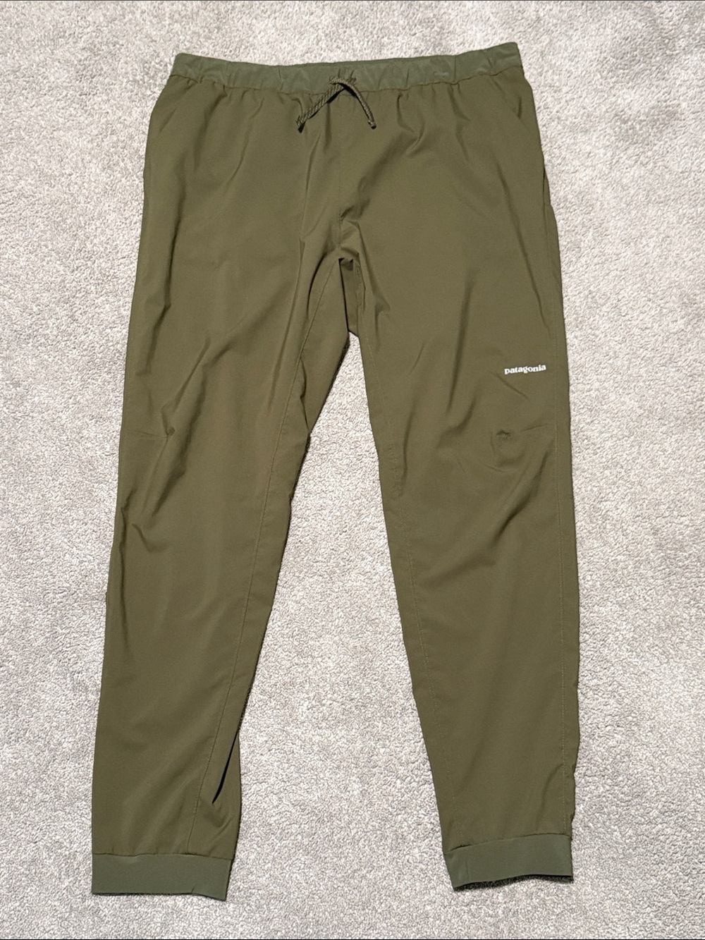 Patagonia Terrebonne Joggers Size XL Basin Green
